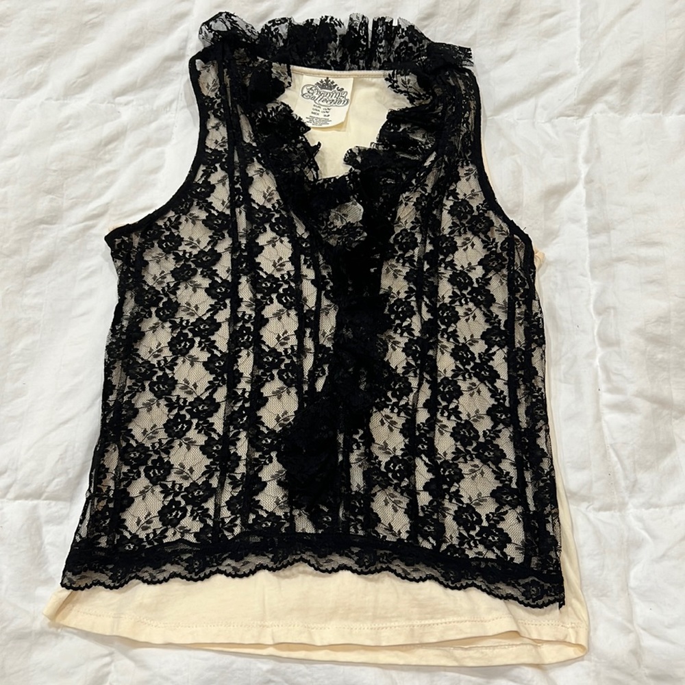 Vintage Evening Collection tank top